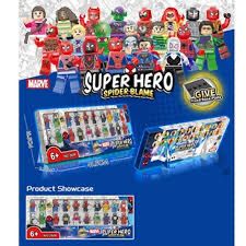 Комплект фигурки Super Hero, Spider-Blame, 20 броя герои