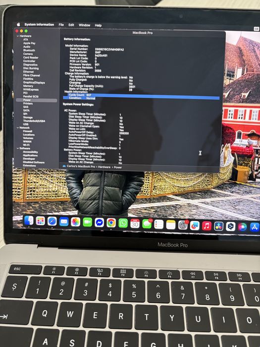 MacBook 13 Pro - i5, 8gb RAM, 256 GB SSD