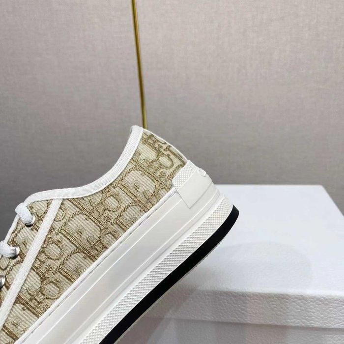 Adidasi tenisi Christian Dior Walk'n'Dior gold, marimi 35-40, Premium