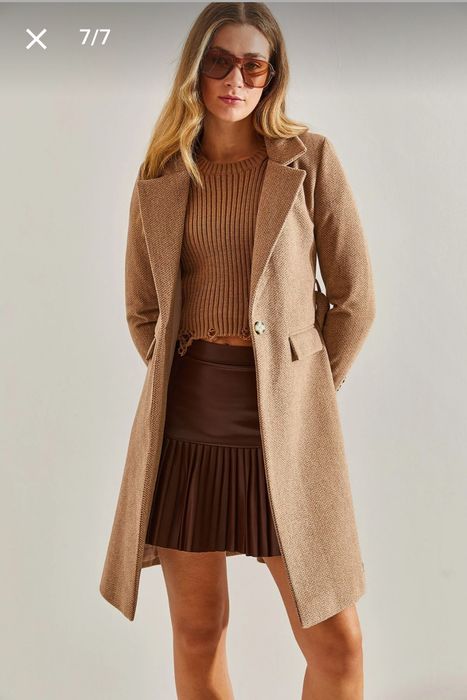 Ново палто с колан