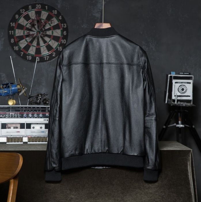 Курта кожаная из бычей кожи