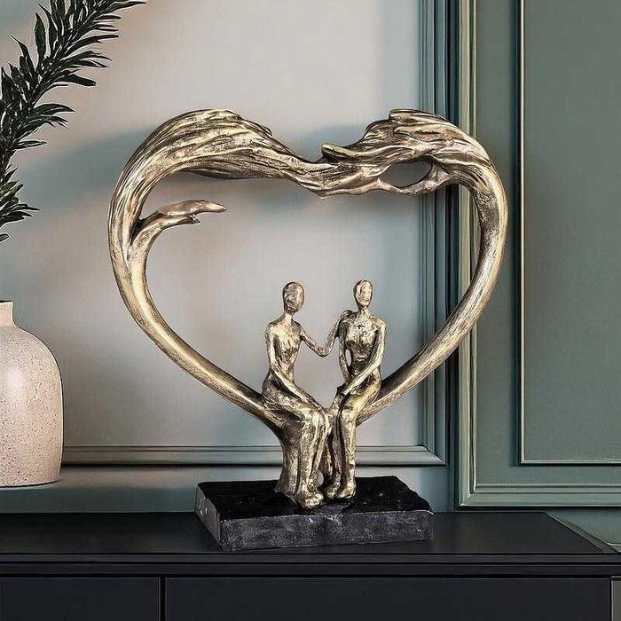 Нова Статуетка Любов Фигура За Декорация Семейство  -3 Варианта