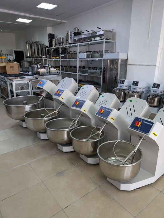 Тестомесы, тестораскатки, миксеры для пекари с гарантией