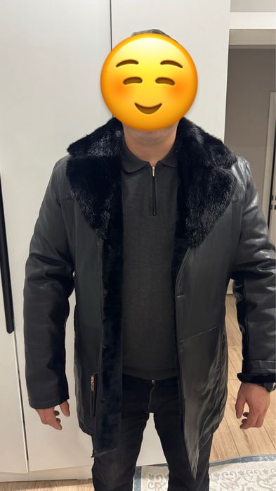Продам мужскую дубленку новую
