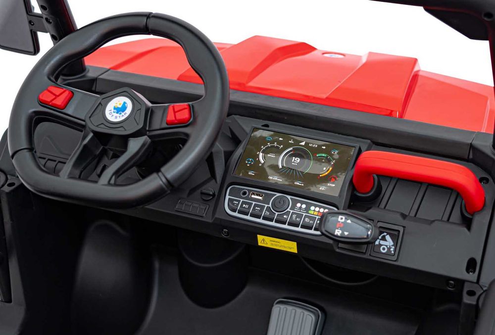 Masinuta eIectrica pt copii Autokids FARMER TRUCK SPEED 900 (623) Rosu