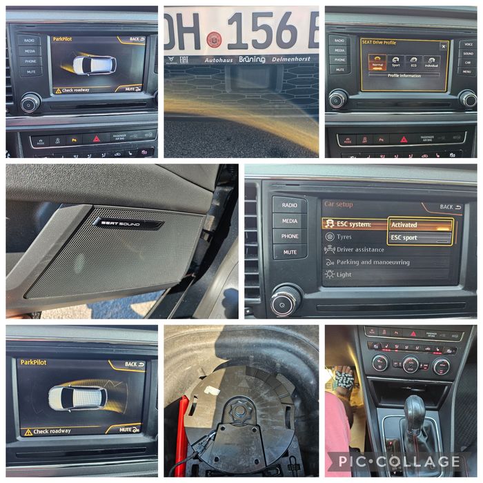 Seat Leon Pachet FR 2014 Euro 6 Automat 184 Cp Fuul Led Distronic Front Navi Jante
