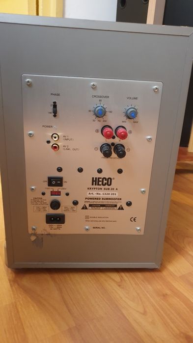 Subwoofer Heco Krypton Sub 20A