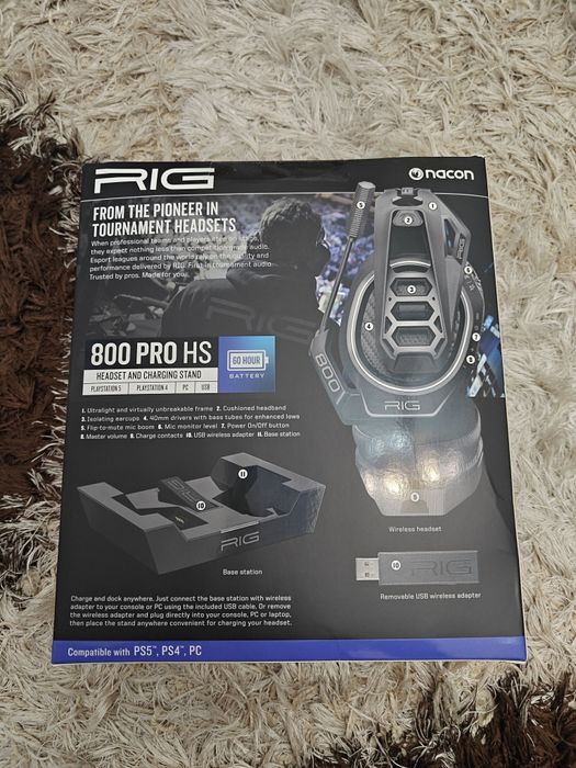 Nakon Rig 800 Pro Hs Wireless (беспроводные наушники)