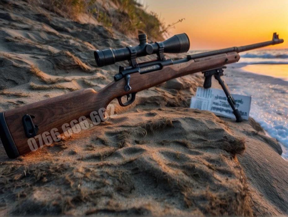 SUPER OCAZIE!! Cea Mai Puternica Pusca (5J+) Airsoft (Sniper)Cu Luneta