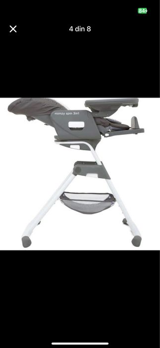 Vând scaun de masă rotativ bebe Joie mimzi spin 3 in 1
