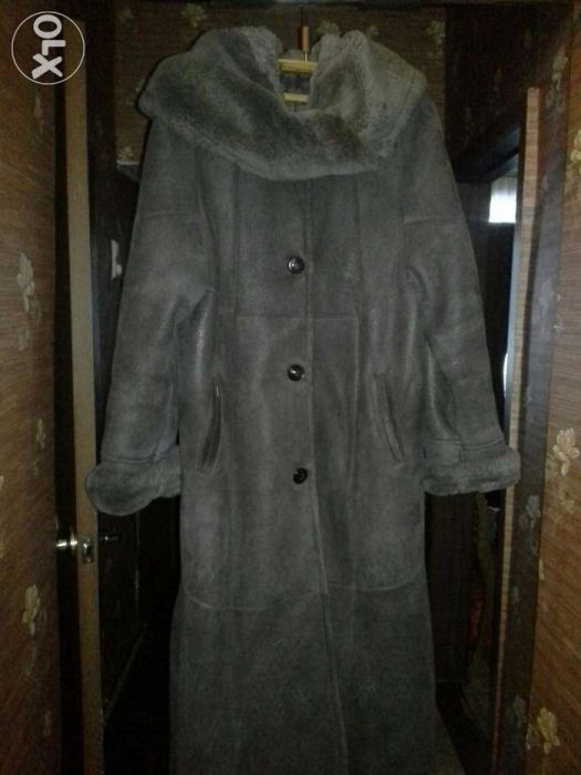Дубленка длинная