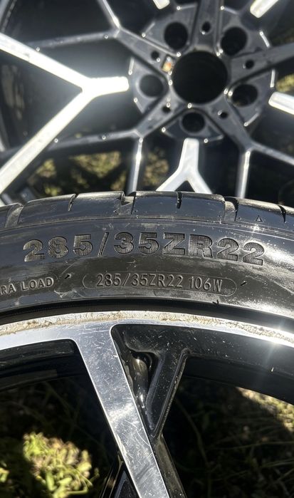 Jante  Set 4 – Roti 22” Model BMW + Anvelope 285/35 ZR22