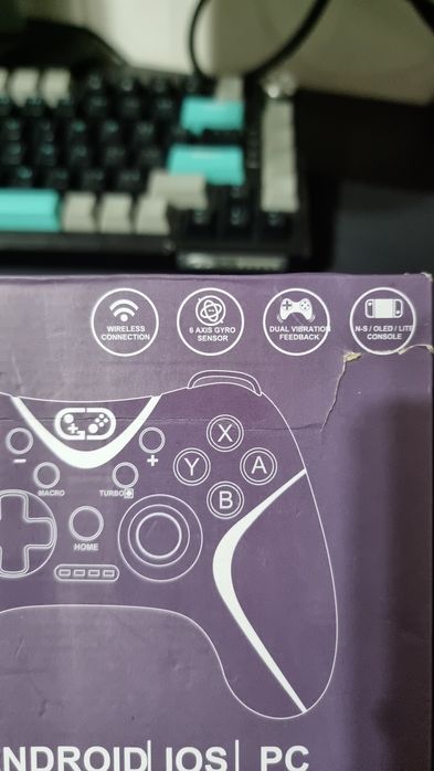 Controller wireless gamepad pentru Switch Android iOS PC