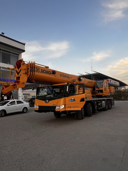 Xcmg 50 tonna sotuvda tayyor zoomlion avtokran