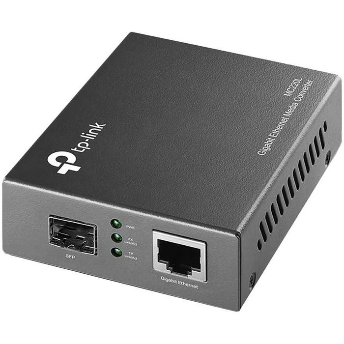 Media Convertor TP-Link MC220L, SFP la RJ45 1000M NOU