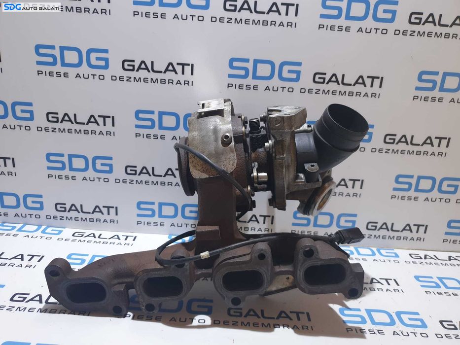 Turbo Turbina Turbosuflanta Seat Ibiza 1.6 TDI CAYB CAYC CLNA 2010 - 2018 Cod 03L253016H [AV1578]