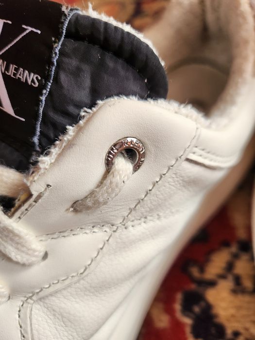 Adidași Calvin Klein Jeans, piele naturala, nr.42