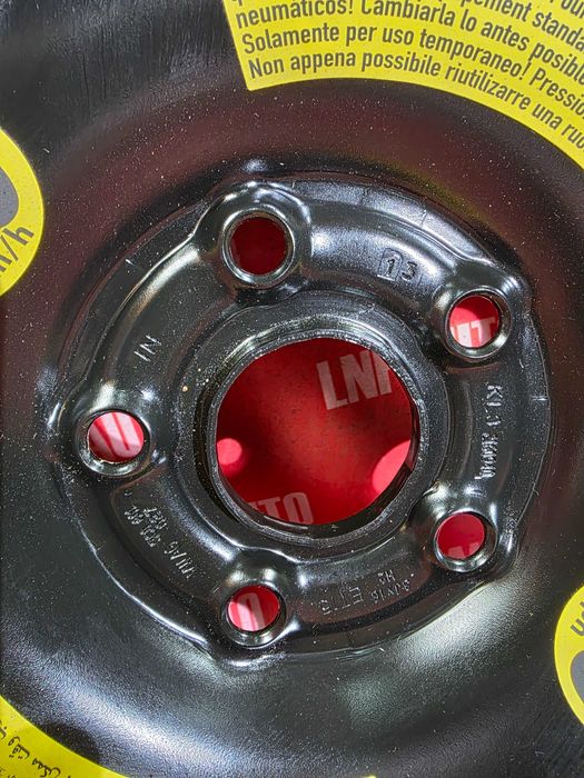 KIT Roata Rezerva SLIM 5x112 16'' VW Bettle Caddy Passat Golf T-ROC