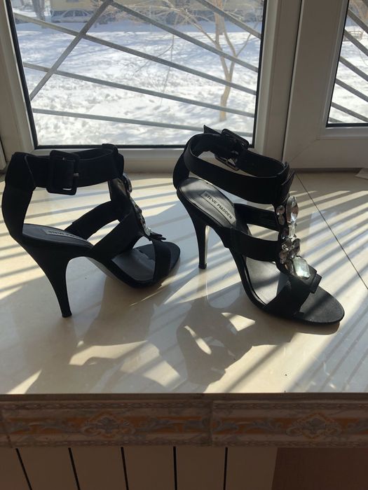 Босоножки вечерние, каблук 12 см