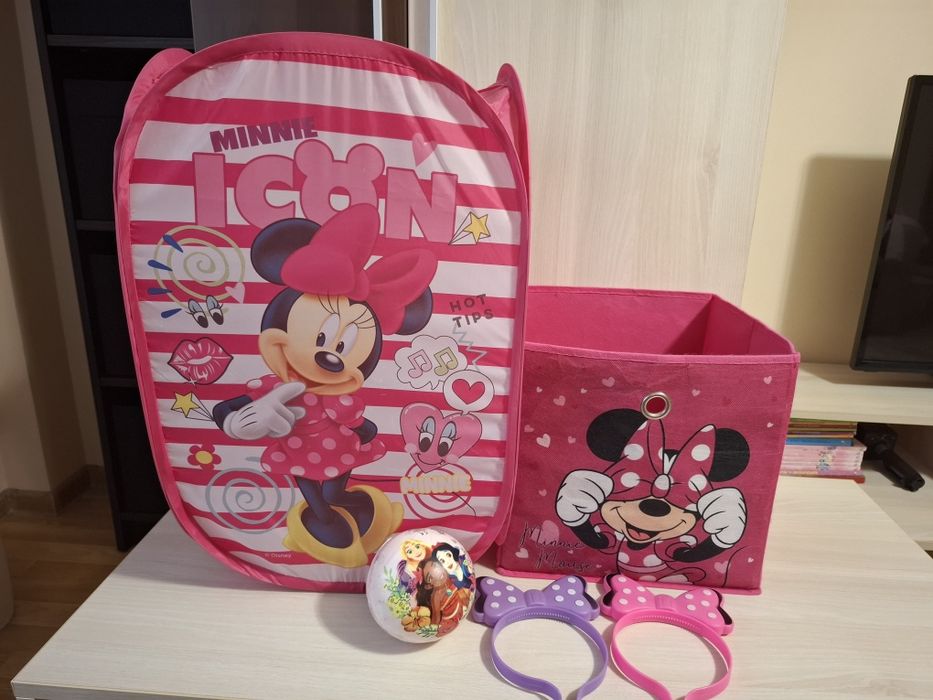 Lot 2 cutii / cosuri depozitare jucarii