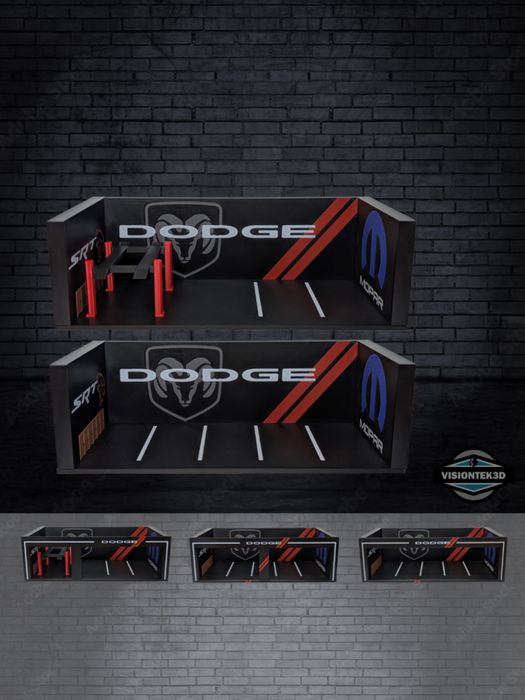 3D принтирани диорами за Hot wheels/Matchbox/Majorette и други 1:64