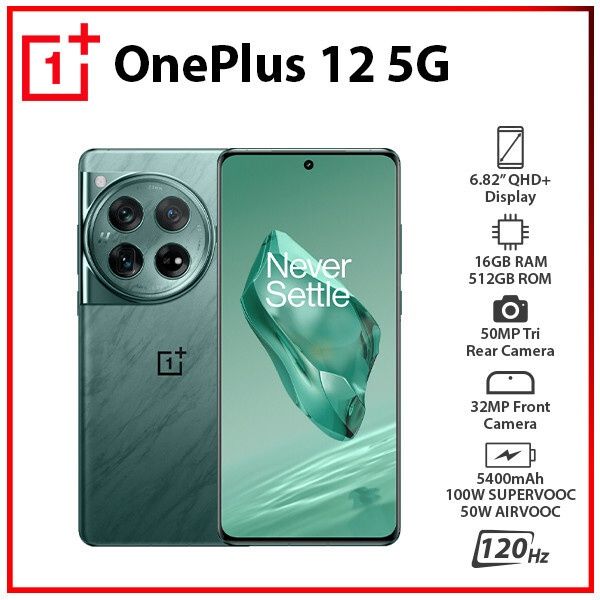 Oneplus 12 5g 16/512 gb global esim