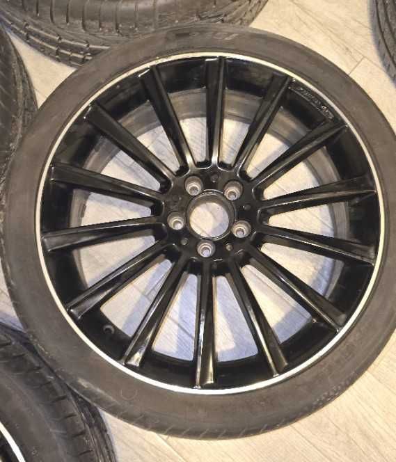 Set Jante 20 originale Mercedes S W222 C217 A217 AMG 8,5j 9,5j Negru