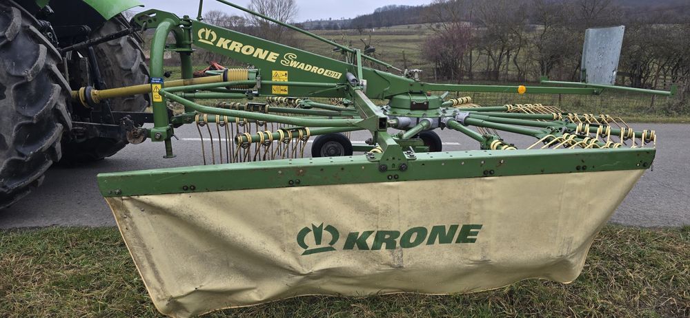Grebla de adunat fan iarba lucerna krone swadro 42/13