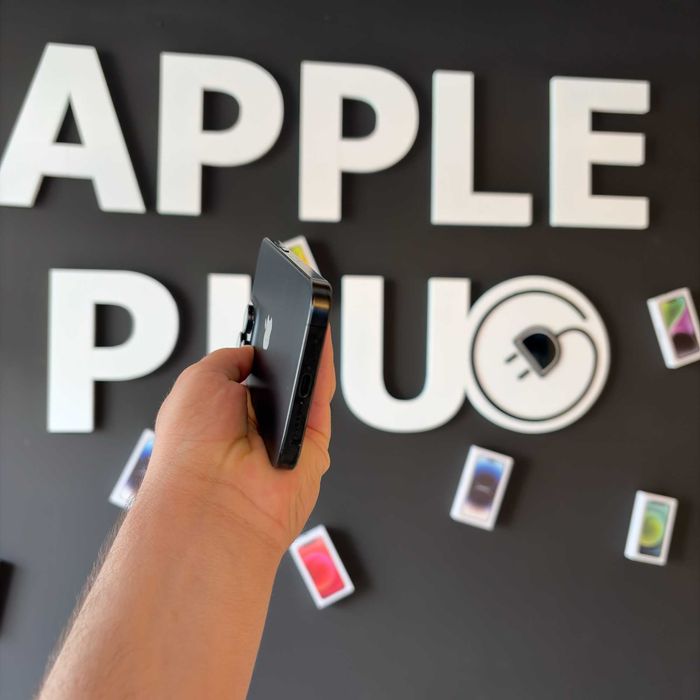 iPhone 15 Pro Max 256Gb Black Titanium 100% Baterie + 24 Luni Garanție / Apple Plug