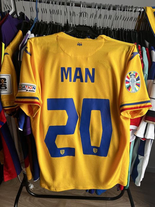 Tricou de fotbal Joma Nationala Romaniei Romania Euro 2024 marime M