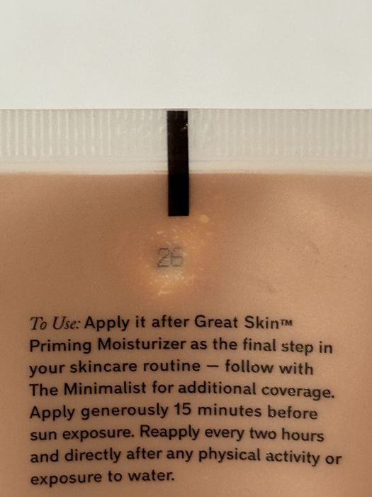 Merit tinted mineral sunscreen