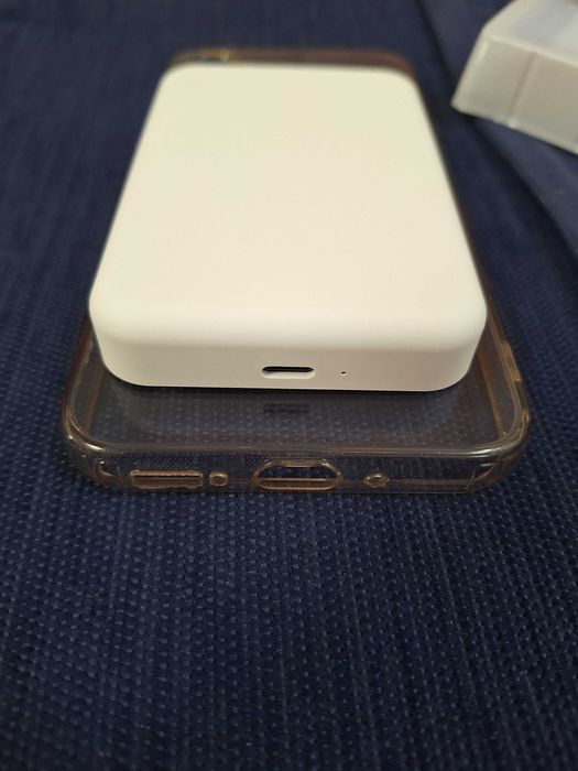 Baterie externa MagSafe 5000mAh - incarcare wireless, magnetic, USB-C, noua