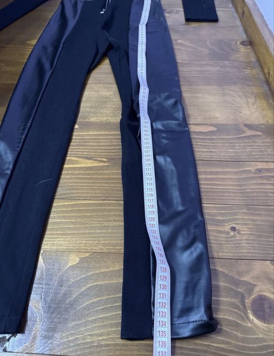 Гащеризон с кожа и плат размер М