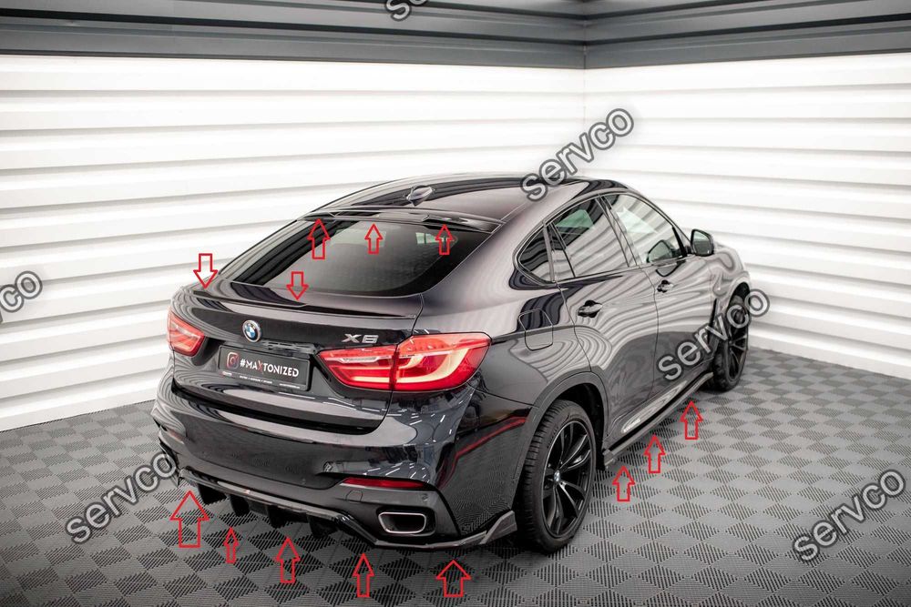 Bodykit Bmw X6 F16 M-Pachet 2014-2019 v3 Maxton Design