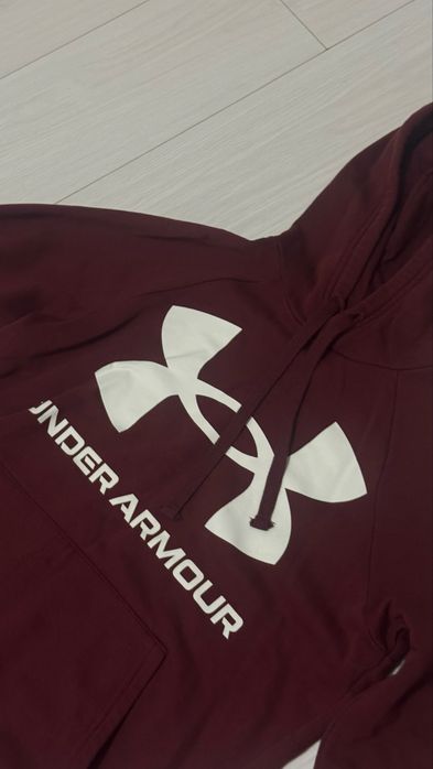 худи бордовое under armour
