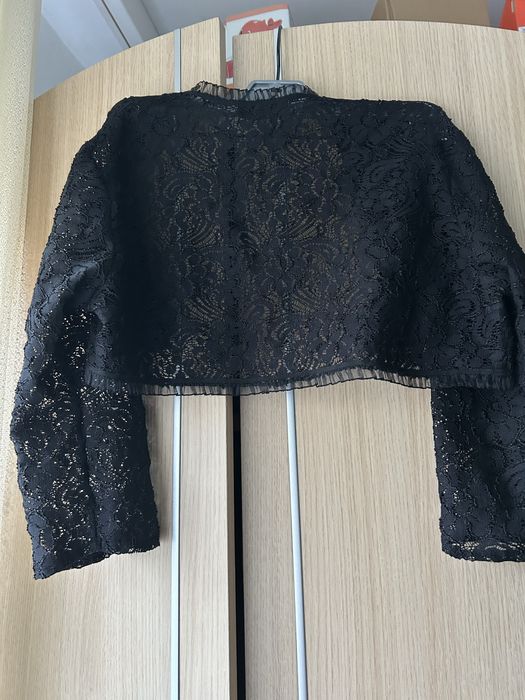 Bolero negru dantela mirime M