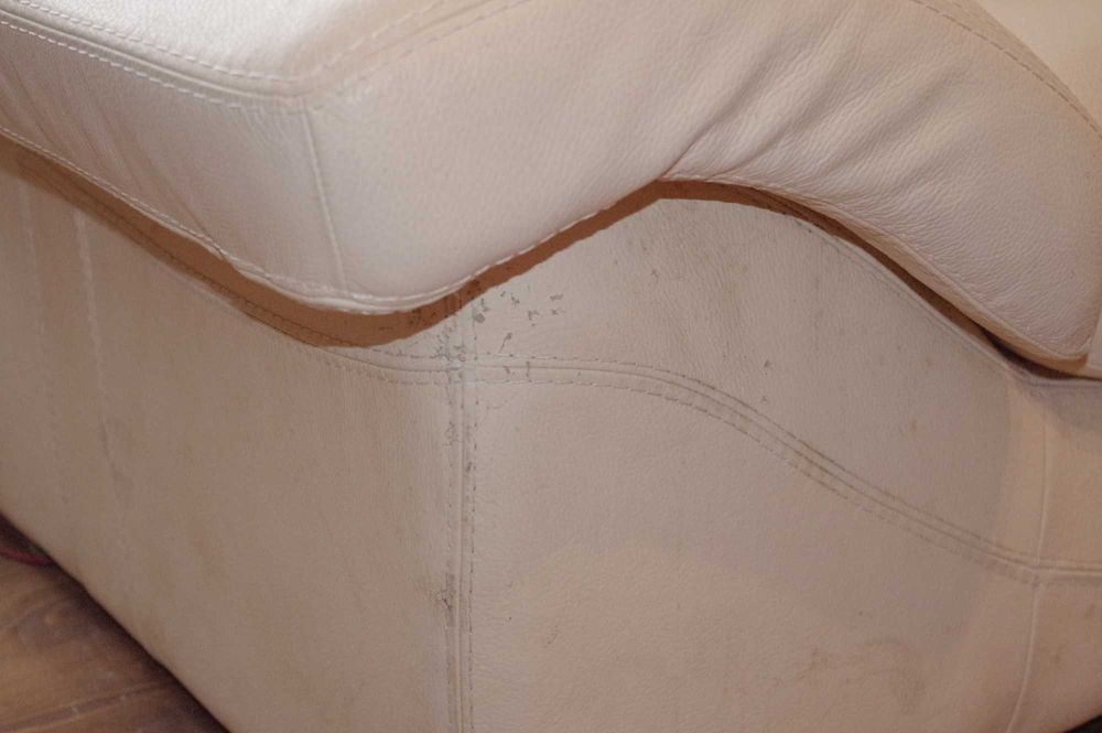 Canapea (colțar) 5 locuri din piele naturală, Cristian/Brașov.