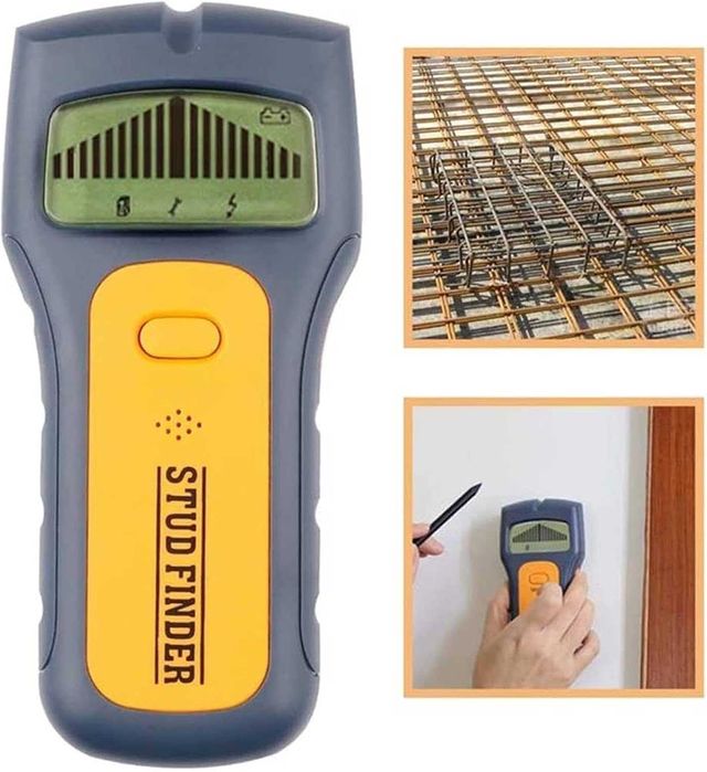 Уред за сканиране на кабели, метал и дръво в стена