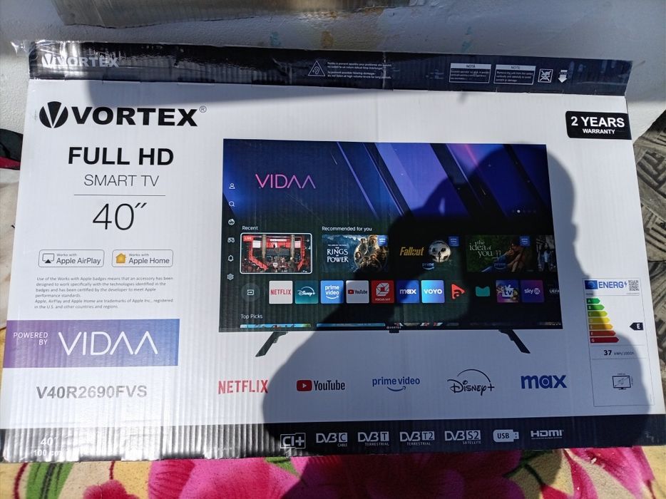 Vand televizor Smart TV, Full HD 40"
