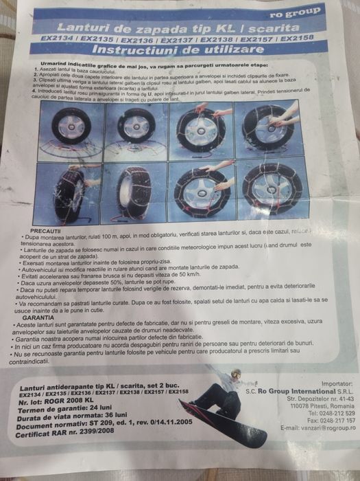 Lanturi cauciucuri Renault