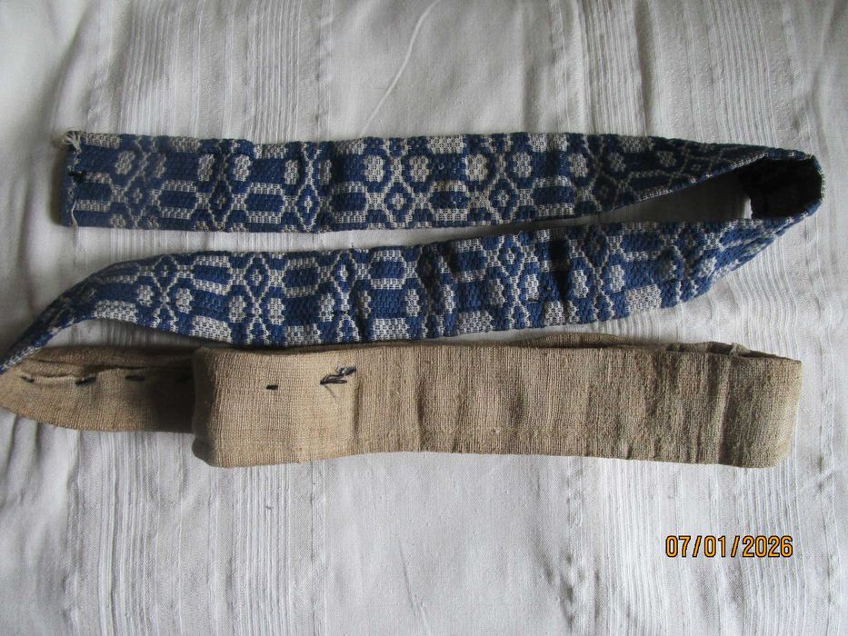 Автентичен фъкан колан за кюстендилска празнична носия