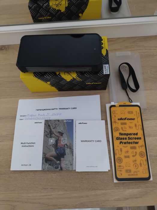 Смартфон Ulefone - Armor 24, 6.78'', 12GB/256GB, черен