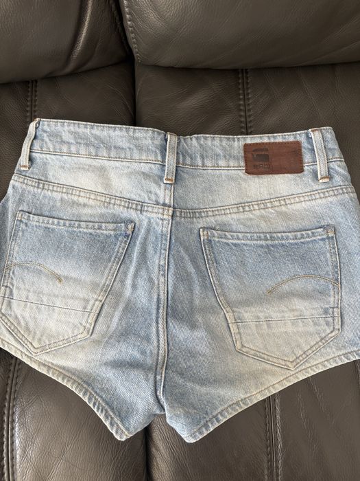 Къси дънкови гащи G-star raw