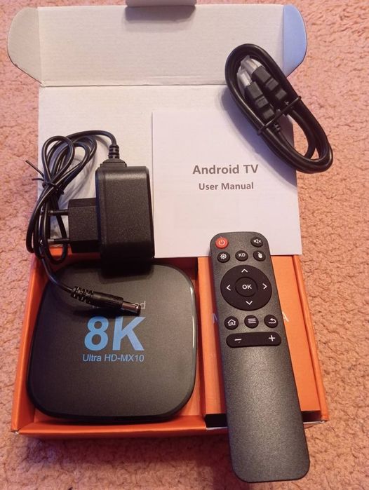 Приставка 8ктв бокс tv box smart приставка бокс голосовое управление