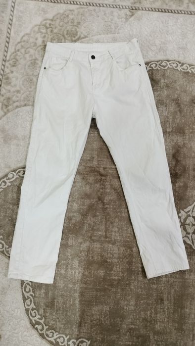 Джинсы мужские белые 32 размер