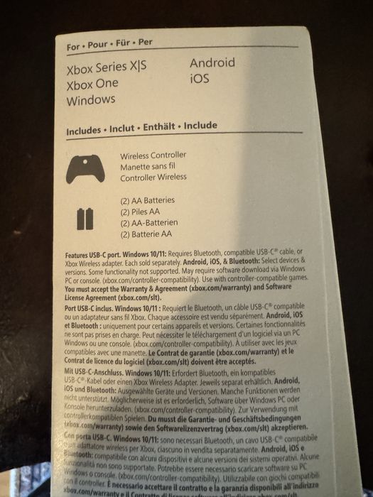Controller Xbox Series X|S Robot White, ca nou, cu cutie