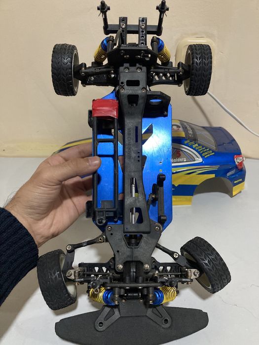 Heng long 1/10 4х4 Subaru rally car шасси без електроника