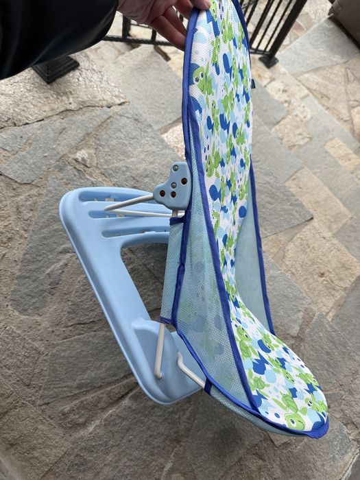 Сгъваем шезлонг за баня