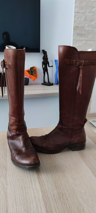 Cizme dama 37 piele naturala maro