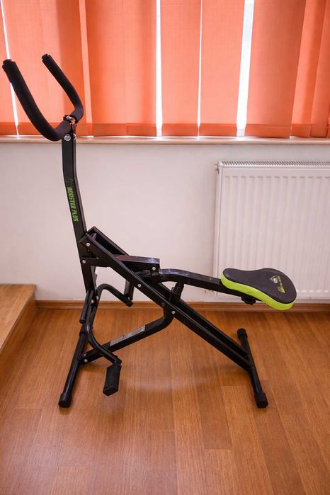 Aparat fitness ABS Booster Plus – abdomene + rowing – pliabil